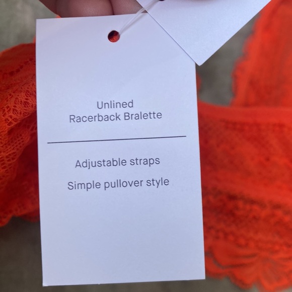 Unlined Racerback Bralette - Picture 3 of 4